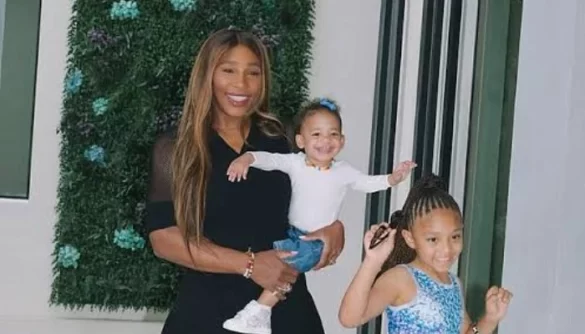 Serena Williams shares ‘unfiltered’ photos of life with her two daughters
