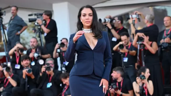 Georgina Rodriguez Turns Heads With Bold Venice Film Festival Look