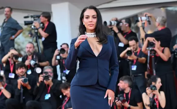 Georgina Rodriguez Turns Heads With Bold Venice Film Festival Look