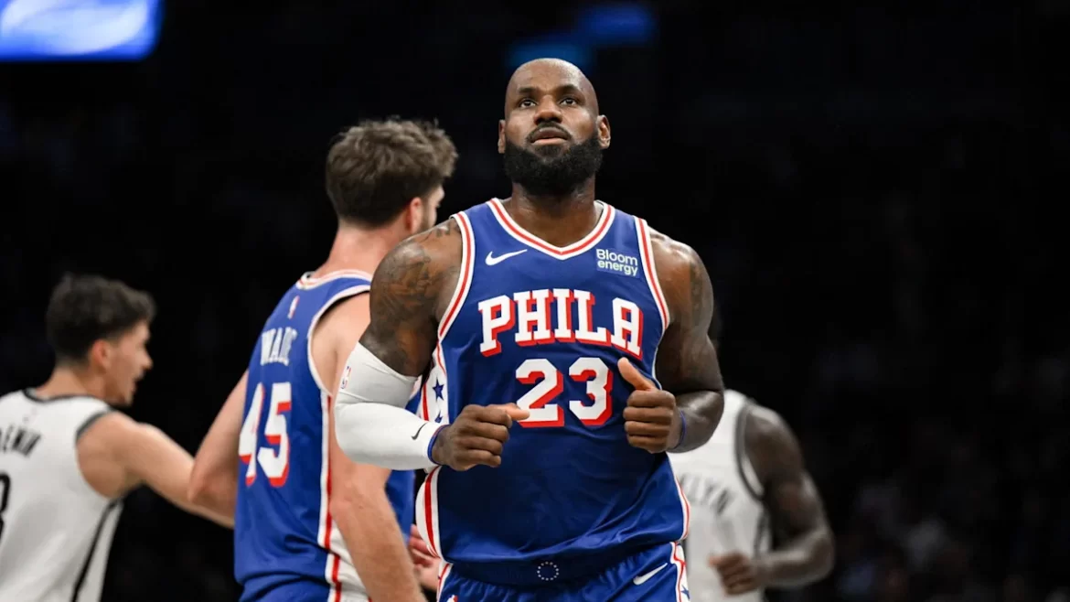 LeBron James Leads 76ers Past Champion Knicks in NBA Opener