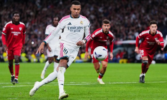 Mbappe Scores Twice as Real Madrid Thrash Sevilla 4-1