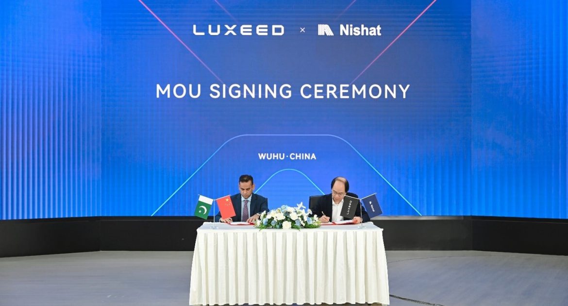 Nishat Group Partners With LUXEED to Bring Premium Electric Vehicles to Pakistan