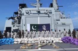 Pakistan Navy Seizes $96 Million Worth of Narcotics in Arabian Sea Operations