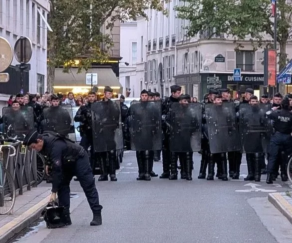 Paris on High Alert as Police Warn of Unrest Ahead of Protests