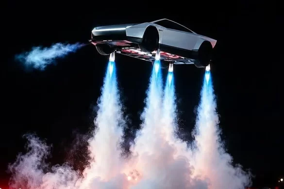 Tesla Unveils Flying Roadster With SpaceX Thrusters, Delays Launch to 2028