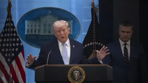 Trump Hints at Another Military Operation Against Iran as War Drags On