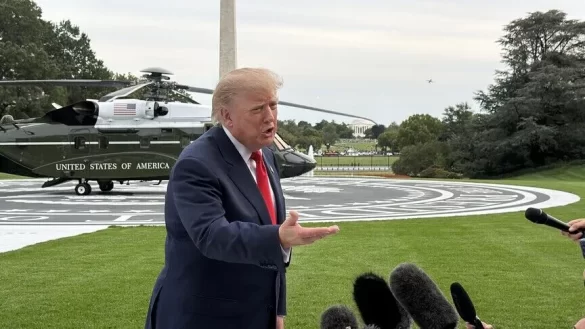 Trump says Iran is ‘failing badly’ as US keeps military option open