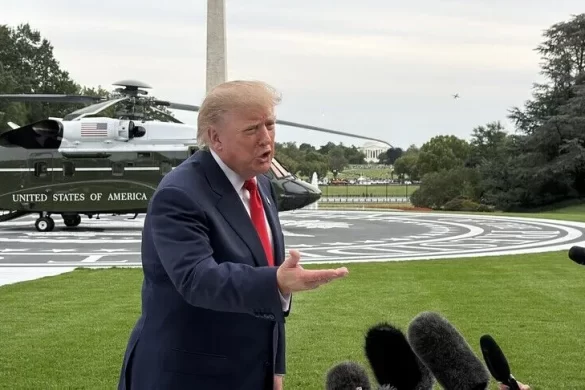 Trump says Iran is ‘failing badly’ as US keeps military option open