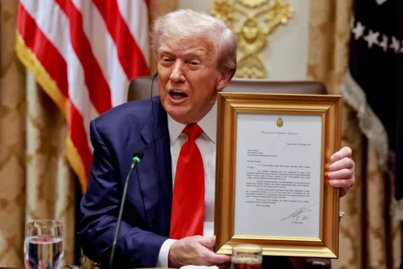 Trump Says He Deserves Nobel Peace Prize but Doubts He Will Win