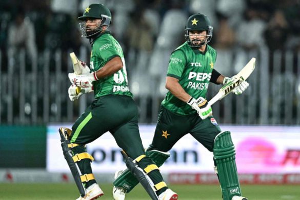 Maaz Sadqat, Sahibzada Farhan Power Pakistan to 215-3 Against Sri Lanka